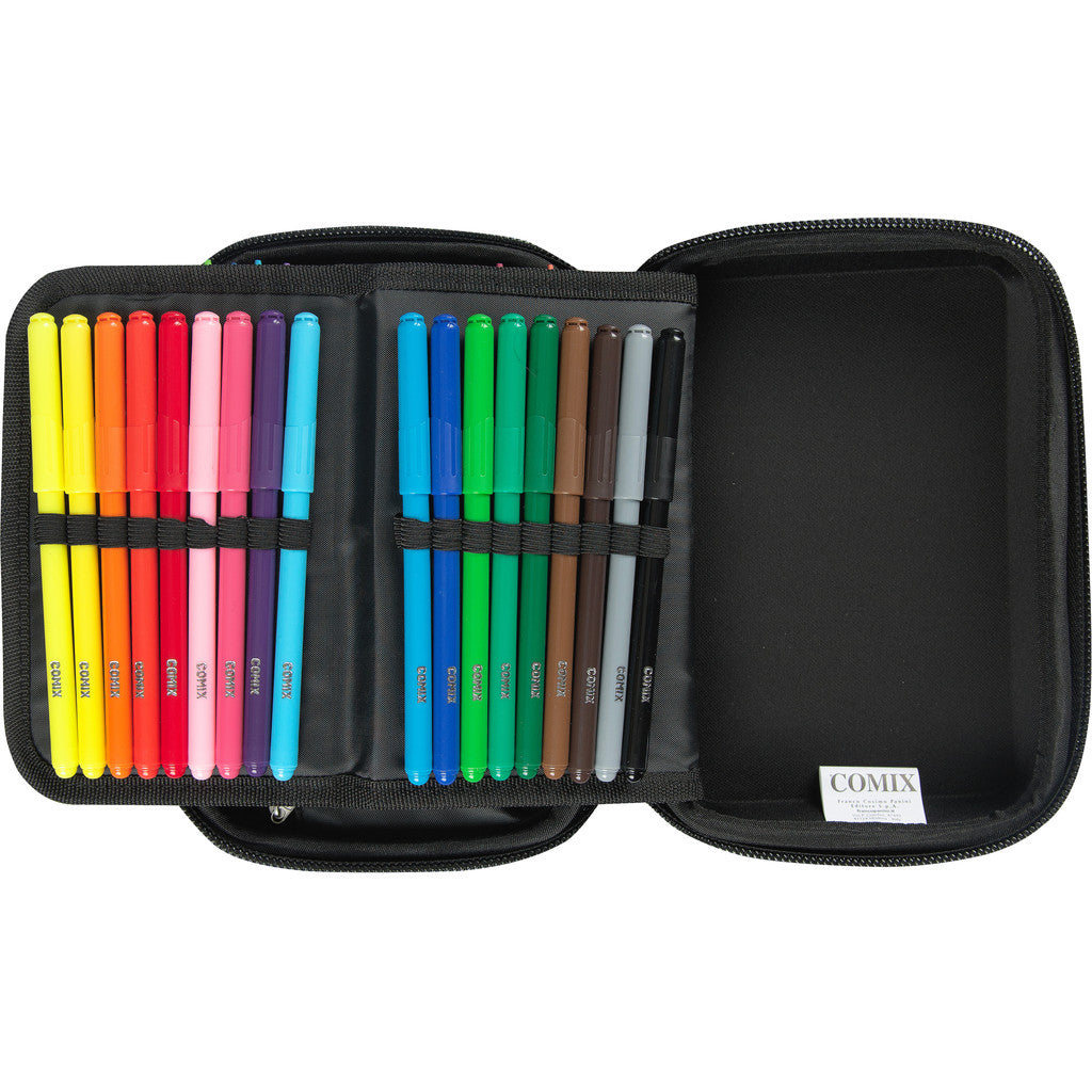 Astuccio Maxi Zip COMIX Ultra Bright