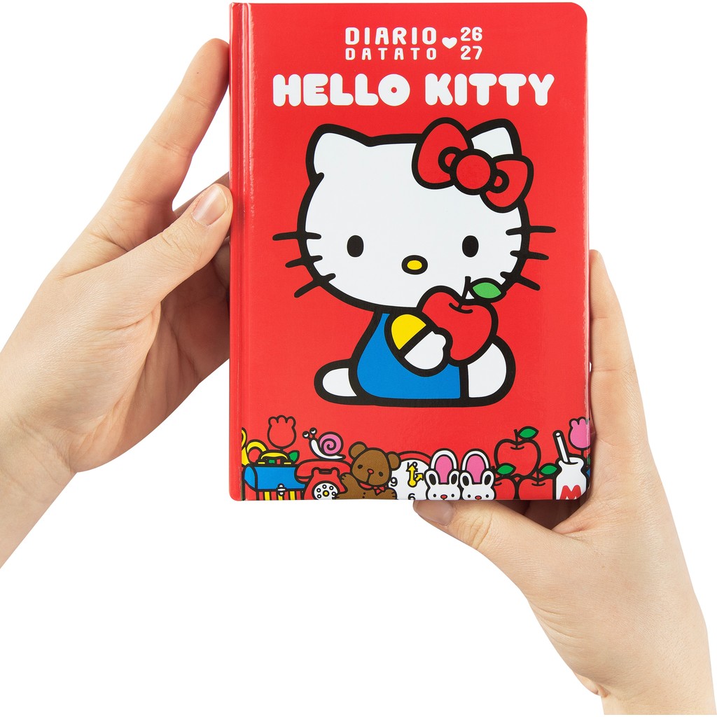 Diario 12 Mesi 2026/27 - Hello Kitty - Datato