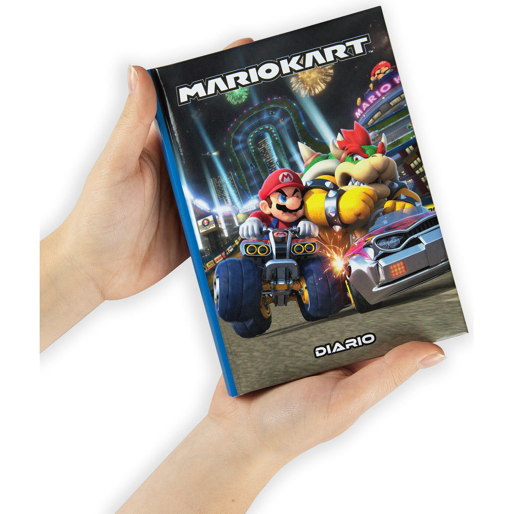 Diario 12 Mesi 2026/27 - Mario Kart - Giornaliero Non Datato