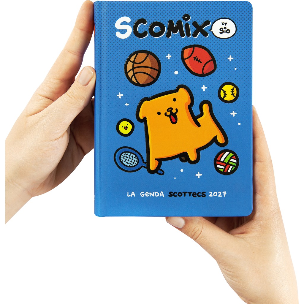 Diario 16 Mesi 2026/27 - COMIX Scottecs by Sio - Giornaliero
