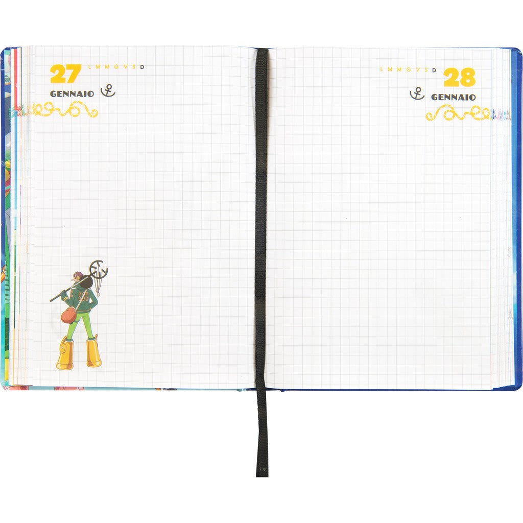 Diario 12 Mesi 2026/27 - One Piece - Giornaliero Non Datato