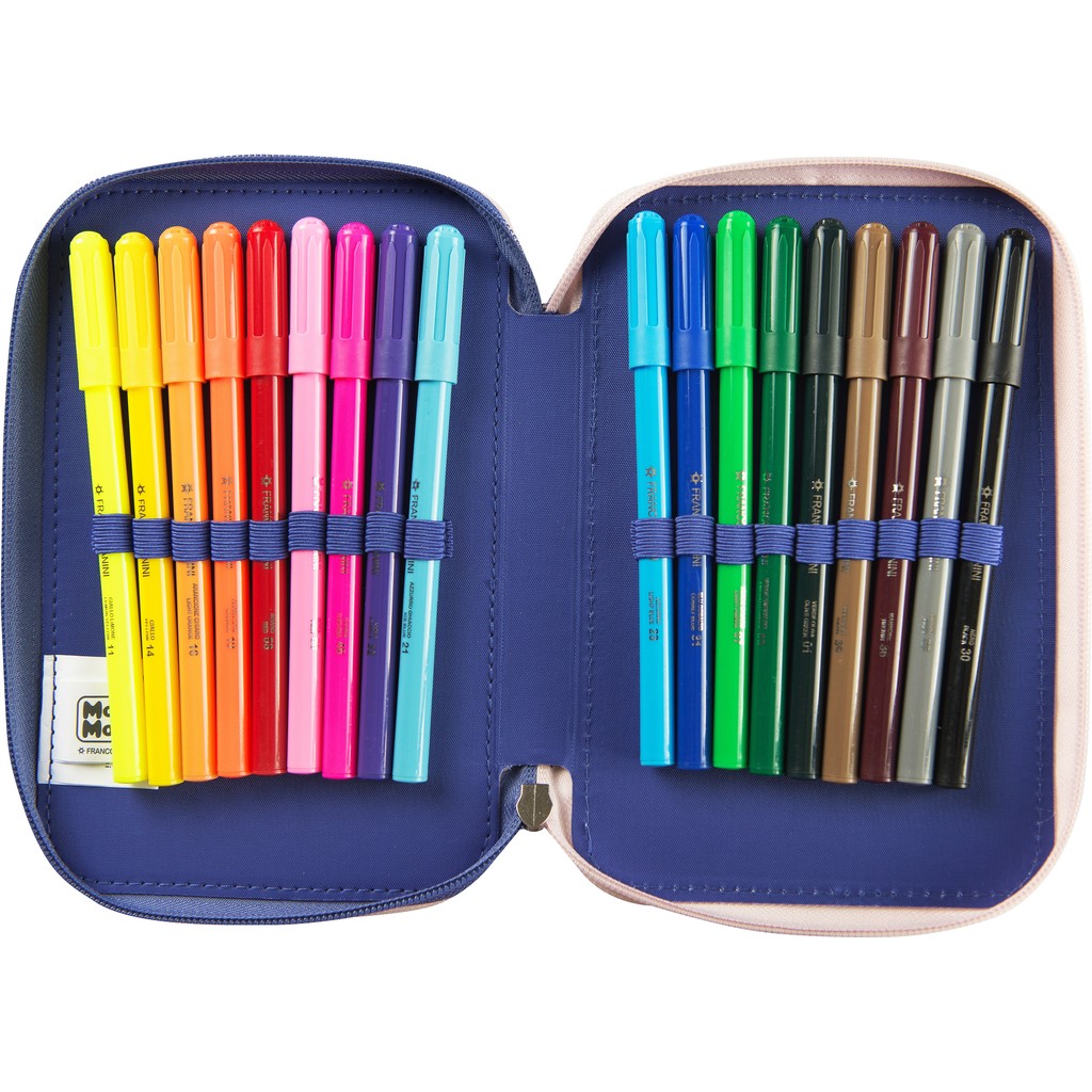 Astuccio 3 zip Mofu Mofu