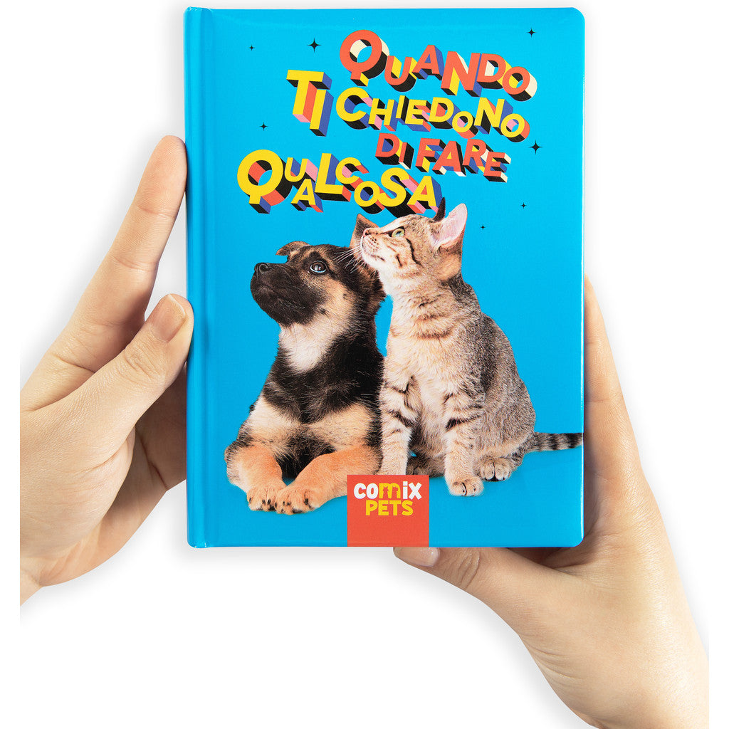 Diario 12 Mesi 2025/26 - COMIX Pets - Giornaliero Non Datato