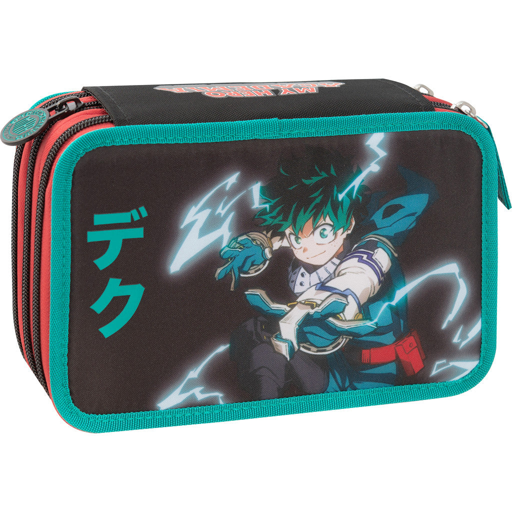 Astuccio 3 Zip My Hero Academia