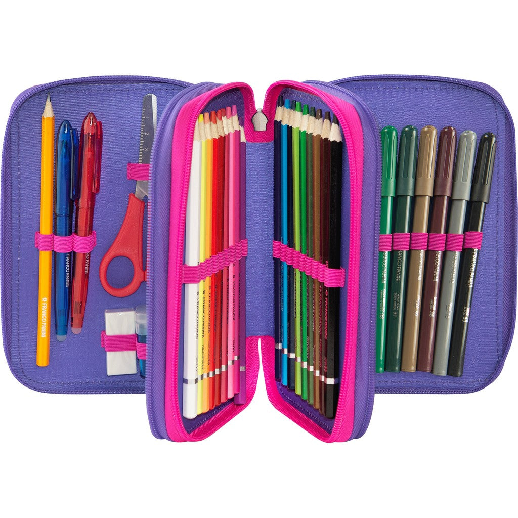 Astuccio 3 Zip COMIX Bright