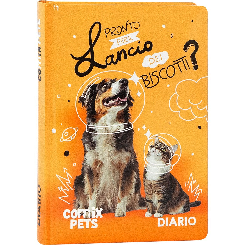 Diario 12 Mesi 2026/27 - COMIX Pets - Giornaliero Non Datato