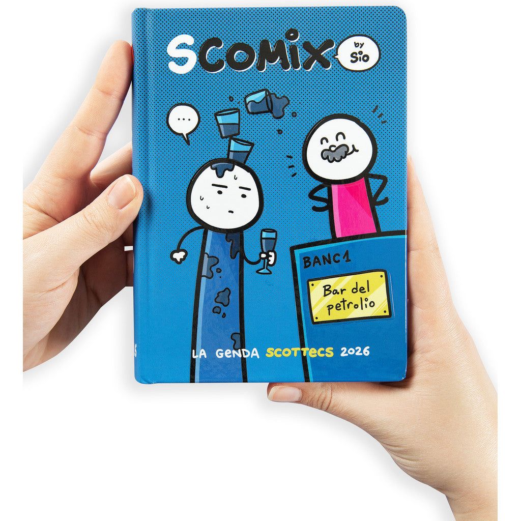 Diario 16 Mesi 2025/26 - COMIX Scottecs by Sio - Giornaliero