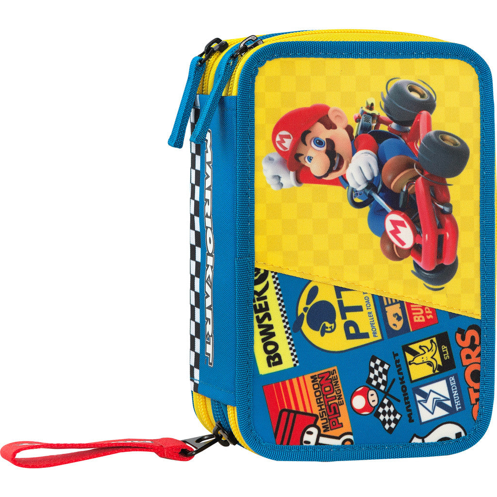 Astuccio 3 Zip Mario Kart