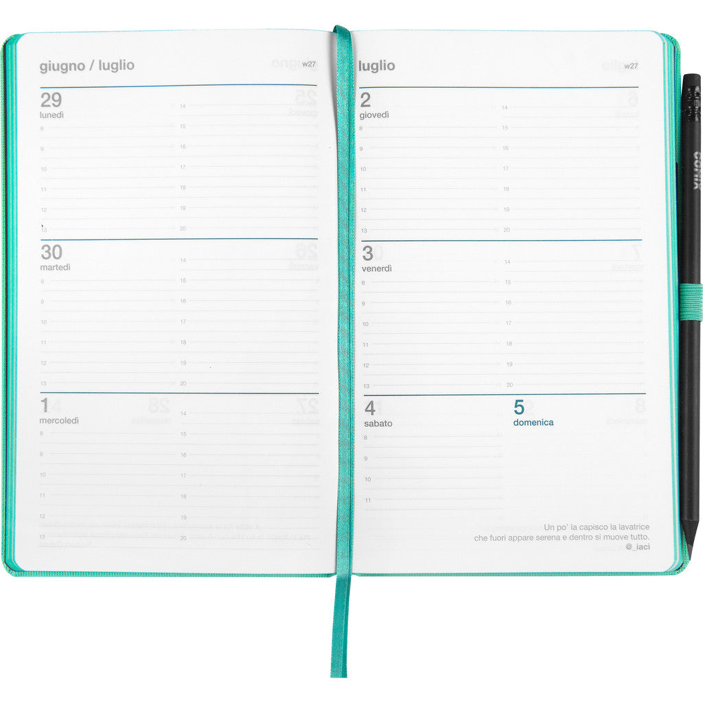 Agenda 12 Mesi 2026 Large Settimanale - Agende COMIX