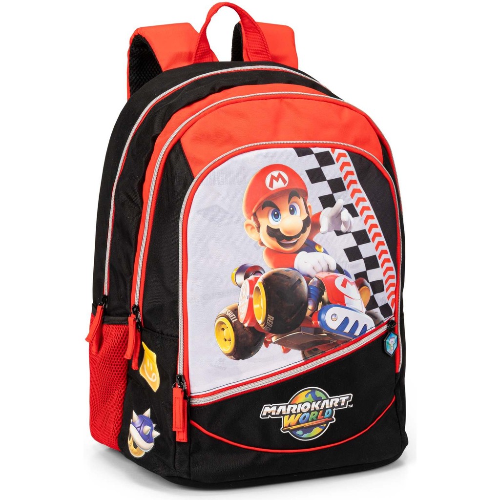 Zaino organizzato Mario Kart
