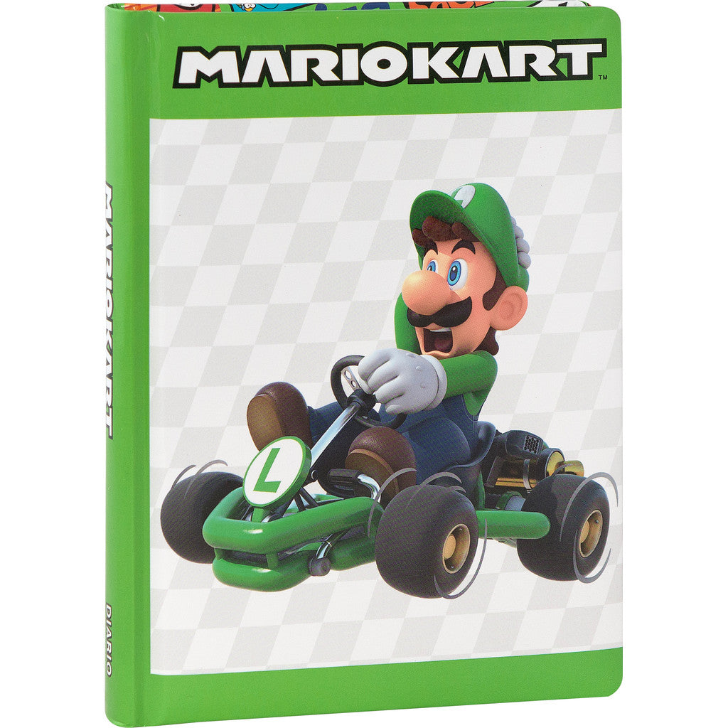 Diario 12 Mesi 2026/27 - Mario Kart - Giornaliero Non Datato