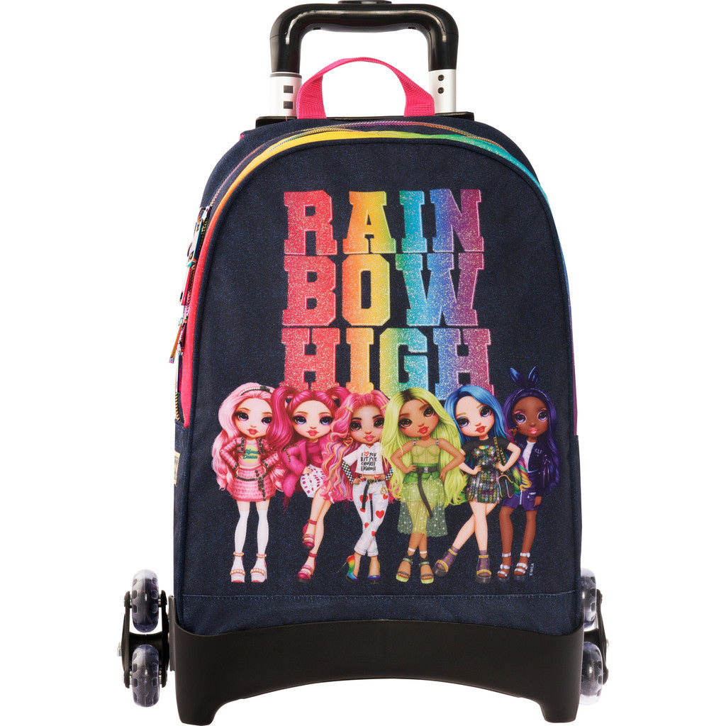 Zaino Trolley Staccabile Rainbow High