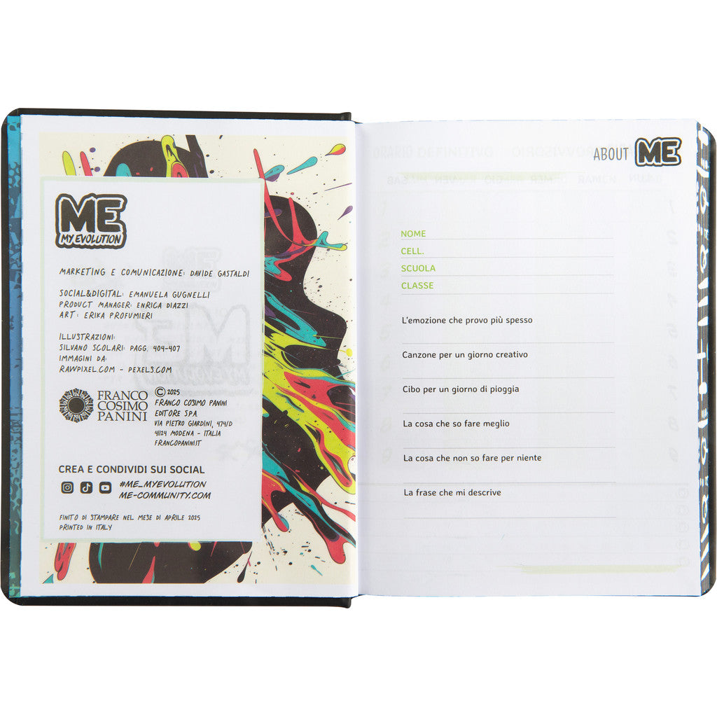 Diario 16 Mesi 2025/26 - Me - Giornaliero