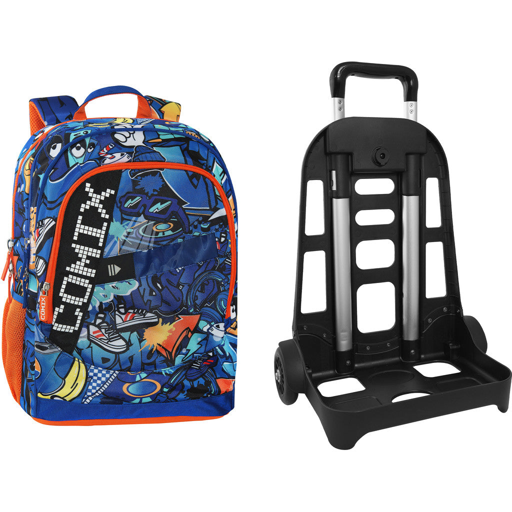 Zaino Trolley Staccabile COMIX Bright