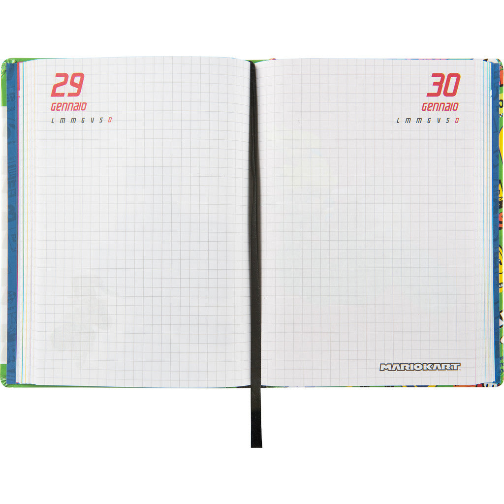 Diario 12 Mesi 2025/26 - Mario Kart - Giornaliero Non Datato