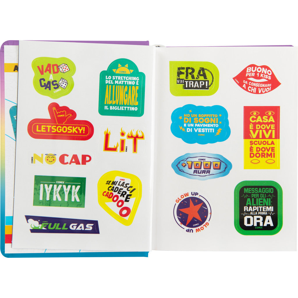 Diario 16 Mesi 2025/26 - COMIX - Giornaliero Mini