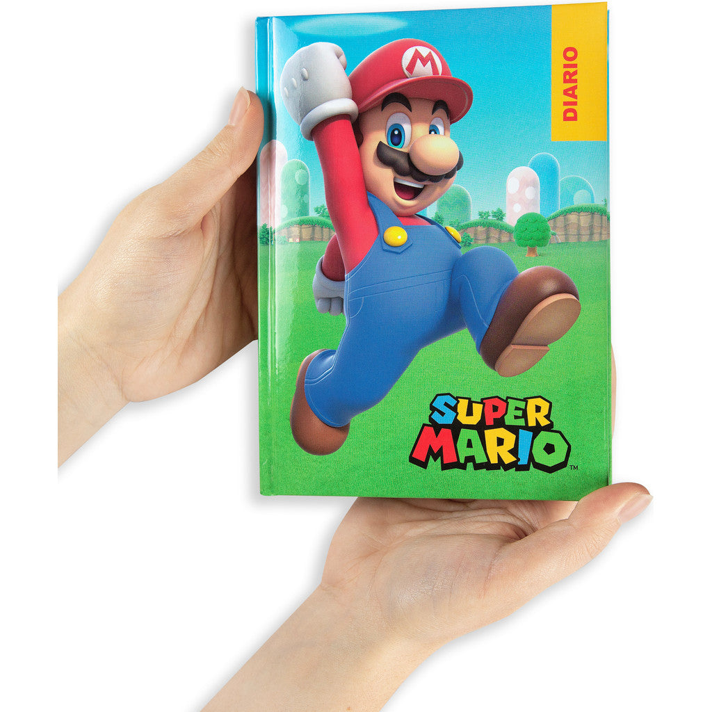 Diario 12 Mesi 2026/27 - Super Mario - Giornaliero Non Datato