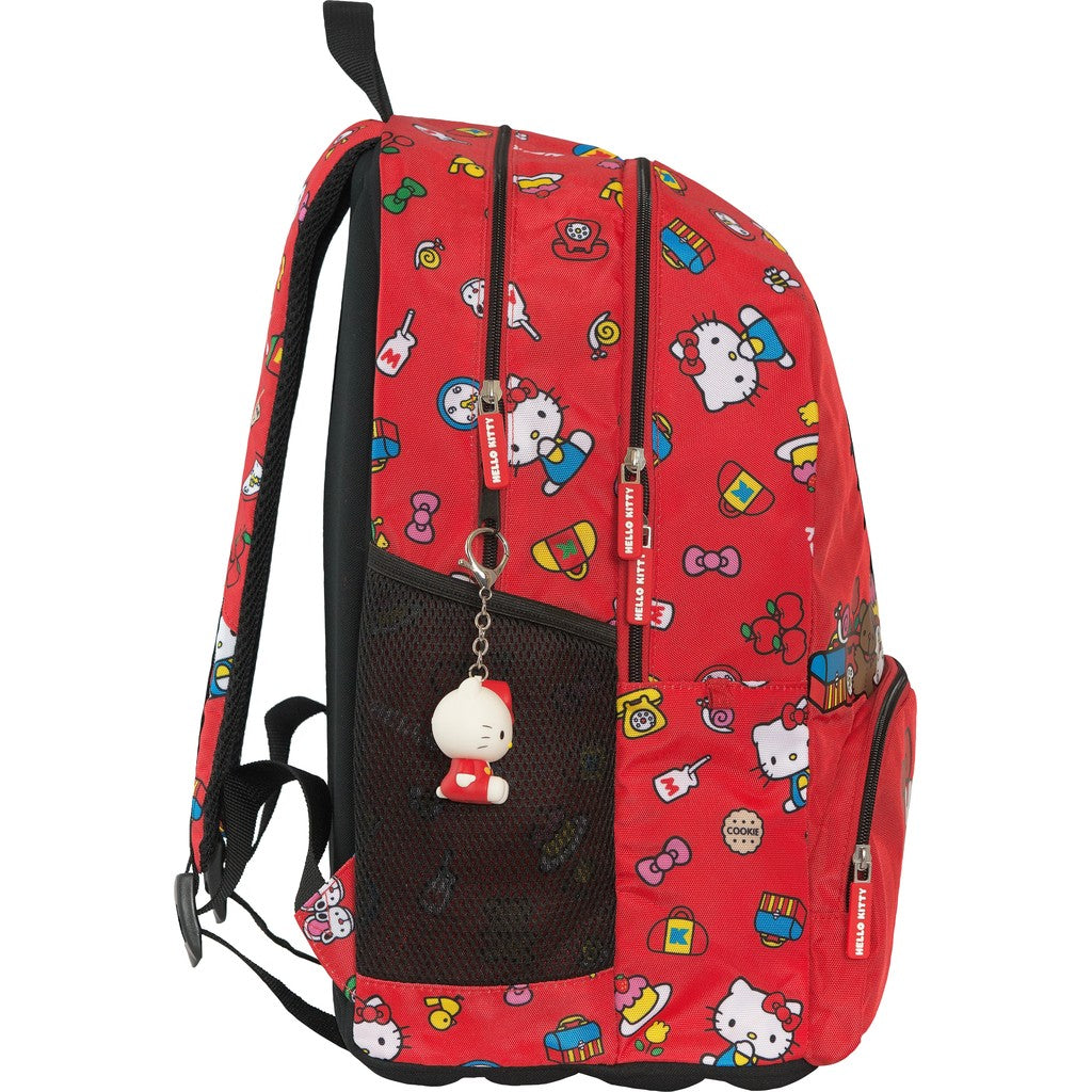 Zaino organizzato Hello kitty