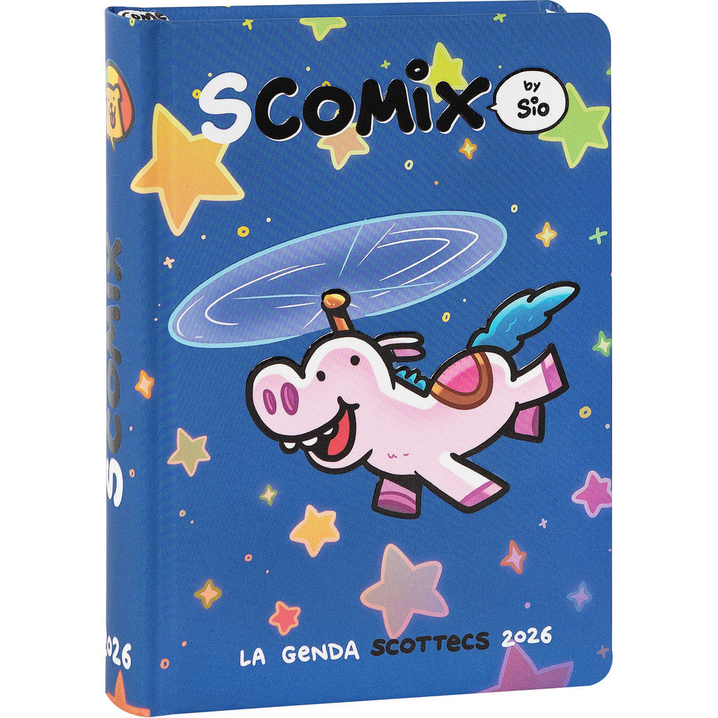 Diario 16 Mesi 2025/26 - COMIX Scottecs by Sio - Giornaliero