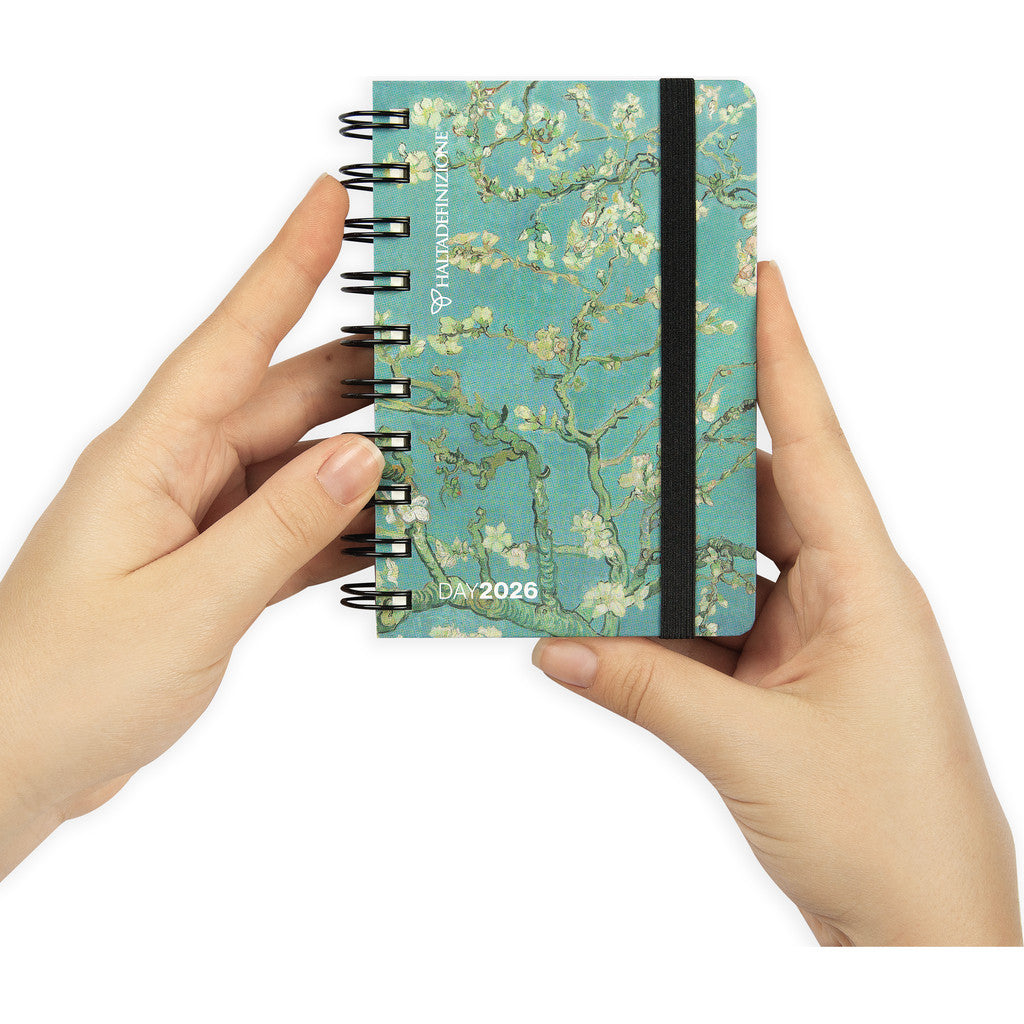 Agenda Spiralata 12 Mesi 2026 Pocket  Giornaliera - Haltadefinizione