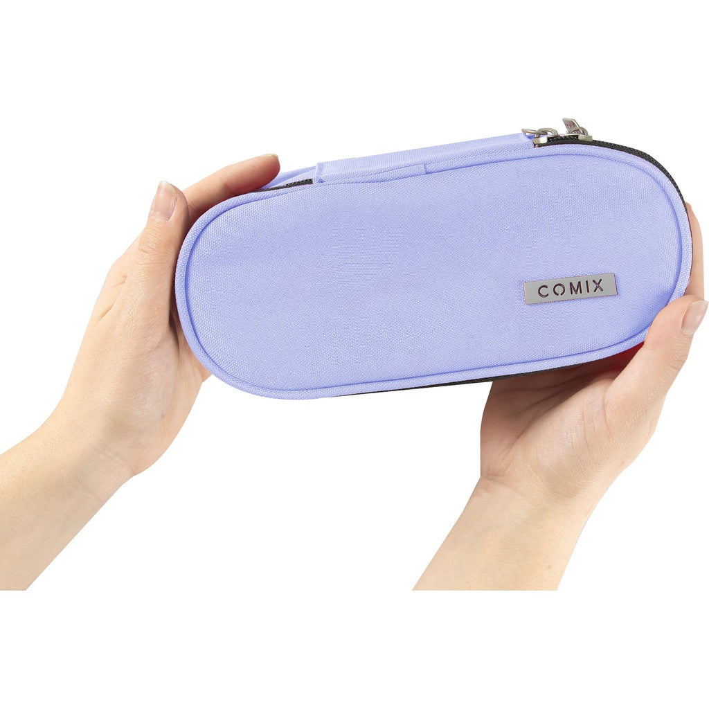 Astuccio ovale COMIX Monocolore