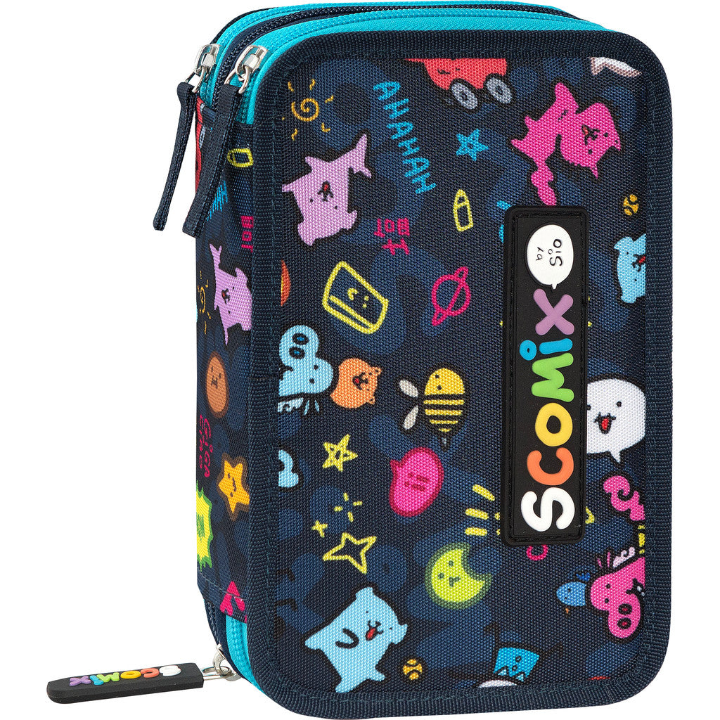 Astuccio 3 zip COMIX Scottecs by Sio