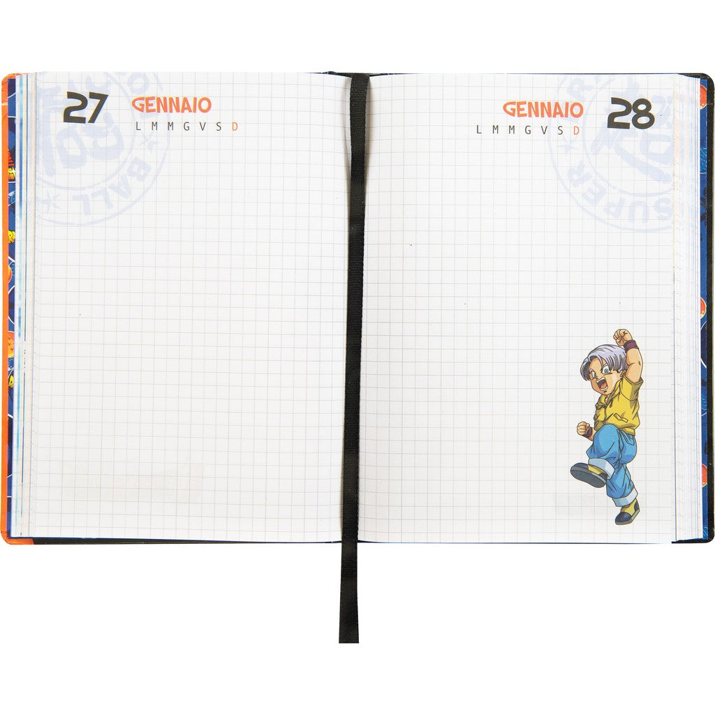 Diario 12 Mesi 2026/27 - Dragon Ball - Giornaliero Non Datato