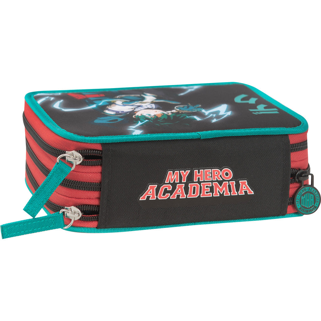 Astuccio 3 Zip My Hero Academia