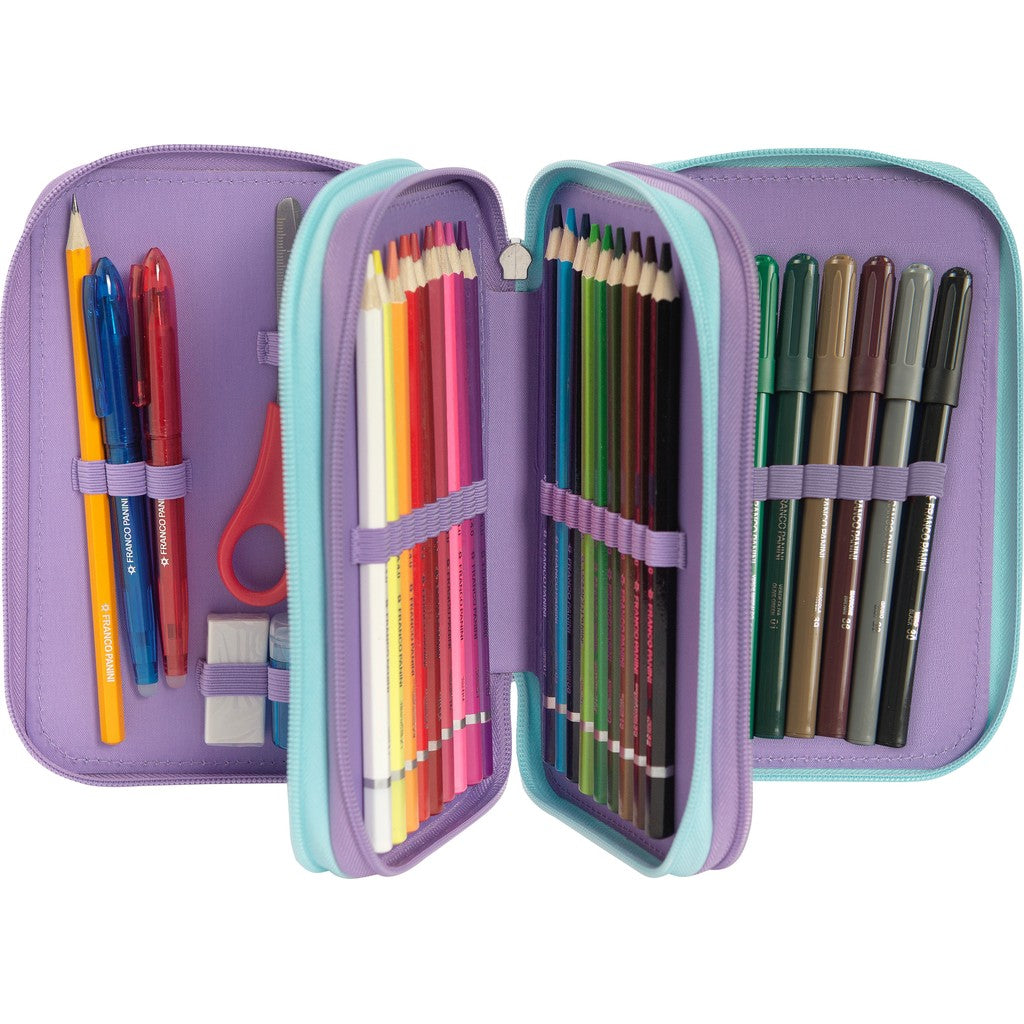 Astuccio 3 Zip Mofumofu