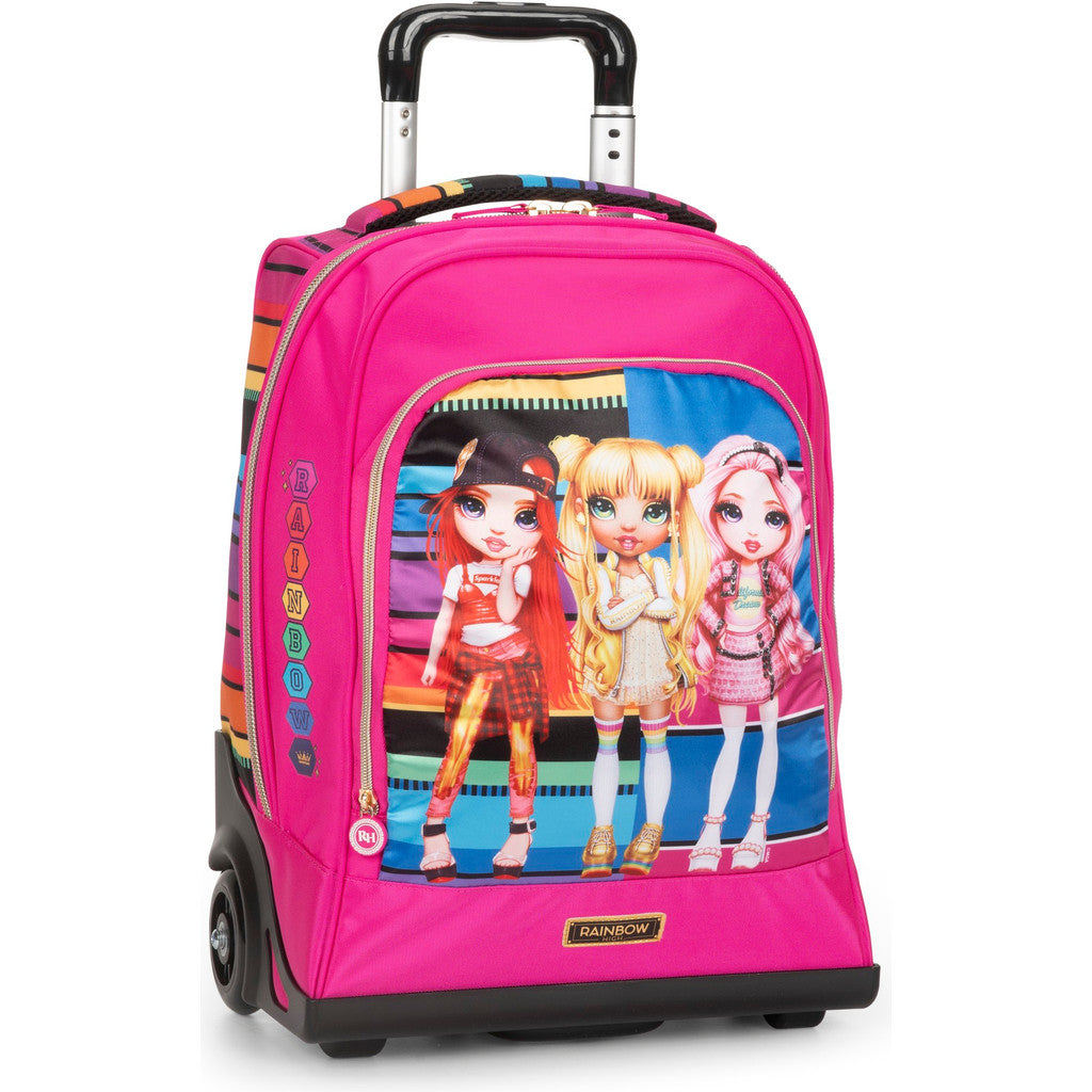 Zaino Trolley Premium Rainbow High