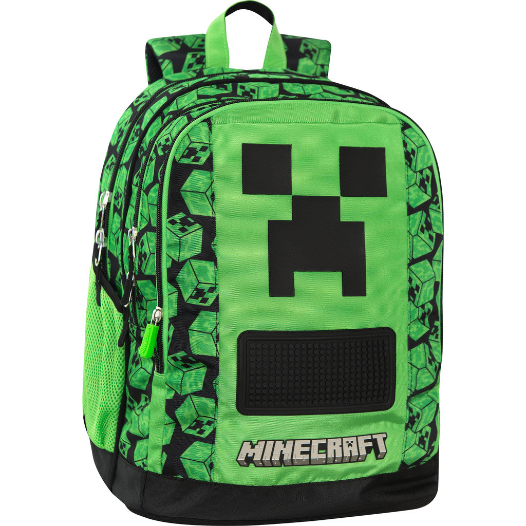 Zaino organizzato Minecraft