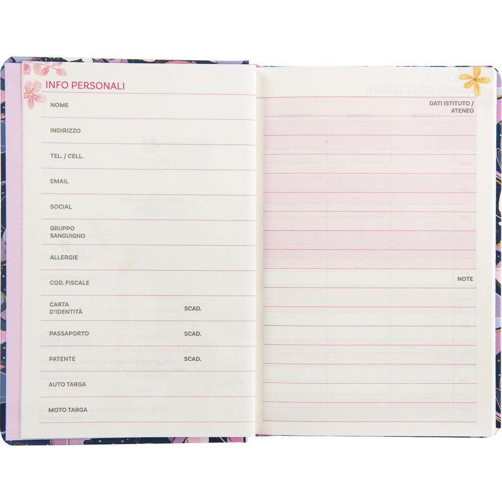 Agenda 13 Mesi 2025/26 - Turnowky - Settimanale