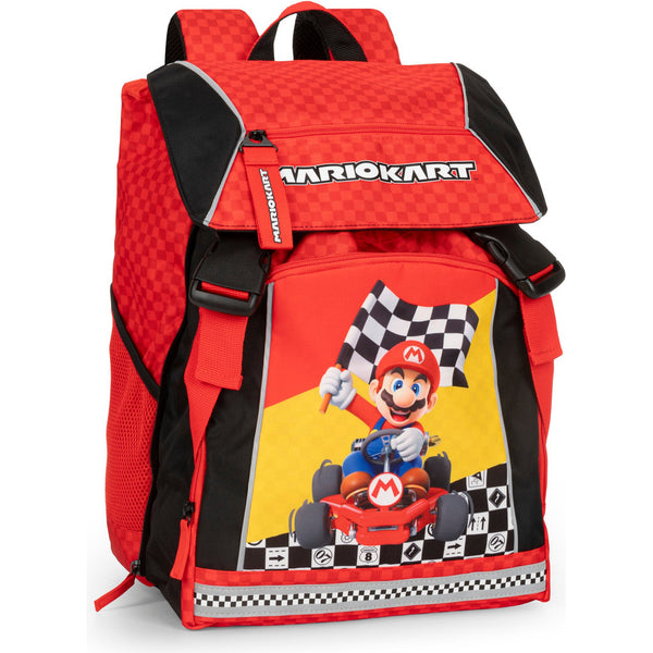 Super Mario Zaino Scuola 40,6 Cm Con Lunchbox Incluso - Set Zaino E Porta Pranzo Termico Per Bambini, Ufficiale, Regalo 5+ Anni - 2
