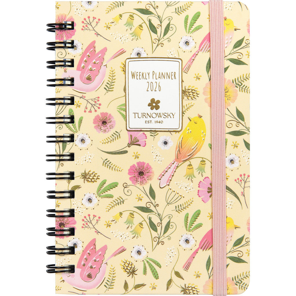 Agenda Spiralata 12 Mesi 2026 Mini Settimanale - Turnowsky
